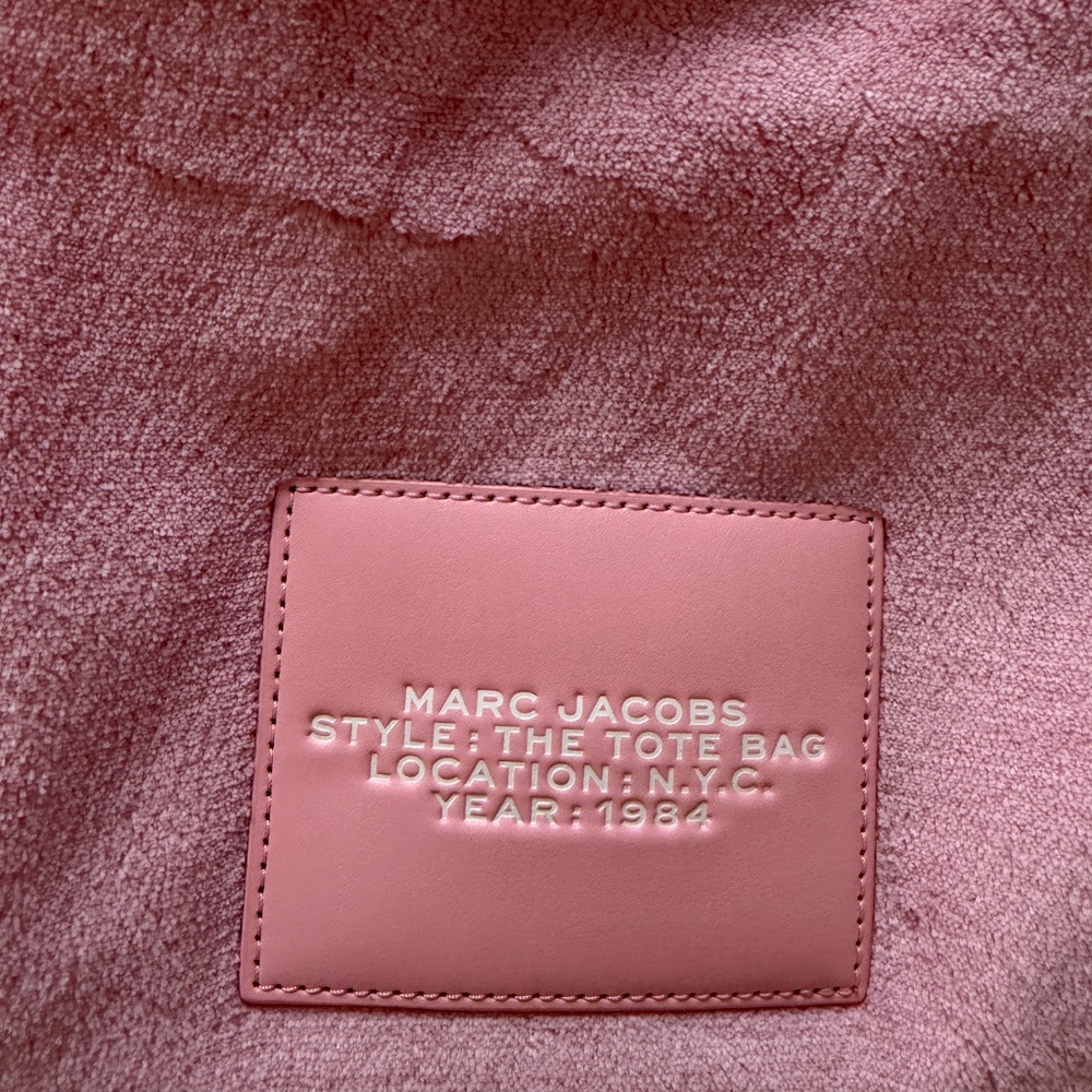 MARC JACOBS Pink 'The Terry Medium Tote Bag' Tote - Picture 6 of 11